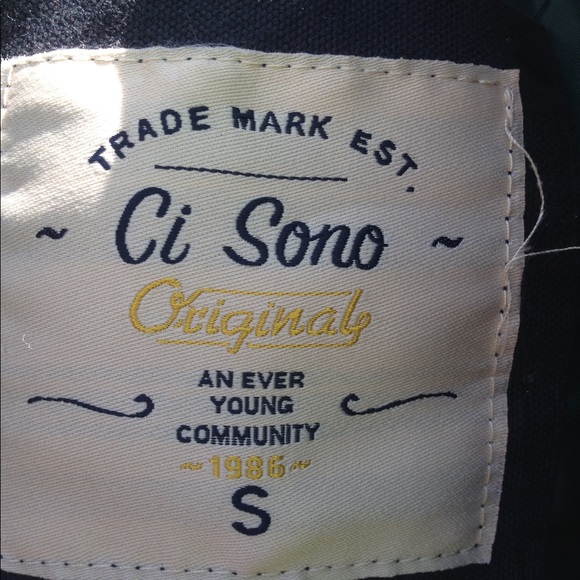 Super warm Ci Sono green jacket - Picture 3 of 3